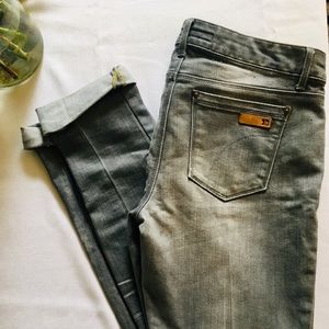 Joe's Jeans in Chelsea fit and grey Nikki wash